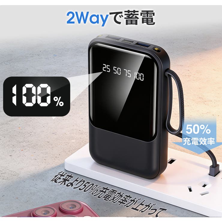 モバイルバッテリー 20000mAh 大容量 | Aleh Te’enah | 詳細画像6 