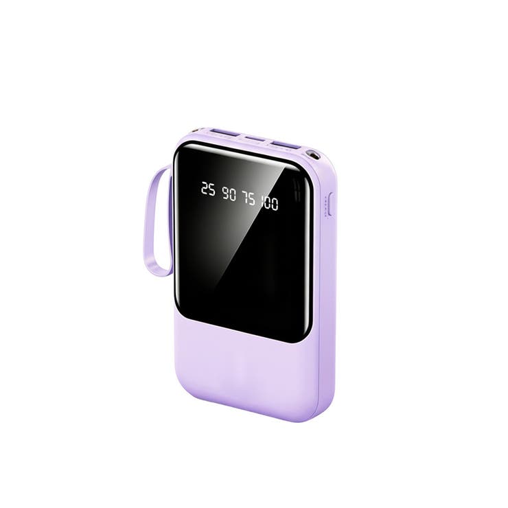 パープル | モバイルバッテリー 20000mAh 大容量 | Aleh Te’enah