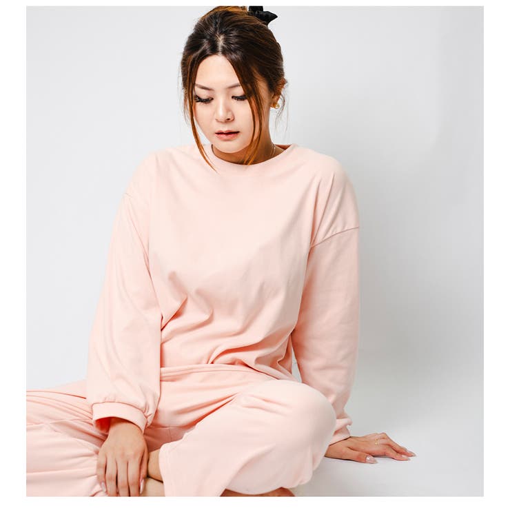レディース スウェット上下セット 長袖トップス＋ロングパンツ | Aleh Te’enah | 詳細画像17 