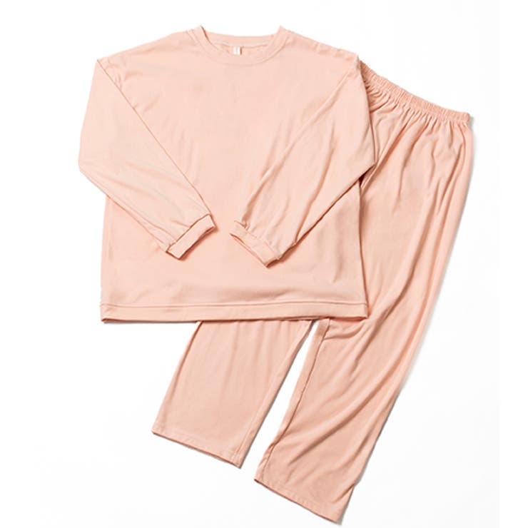 ピンク | レディース スウェット上下セット 長袖トップス＋ロングパンツ | Aleh Te’enah