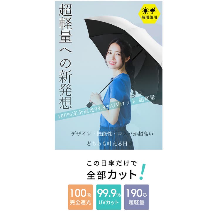 折りたたみ日傘 完全遮光 UVカット99 | Aleh Te’enah | 詳細画像7 