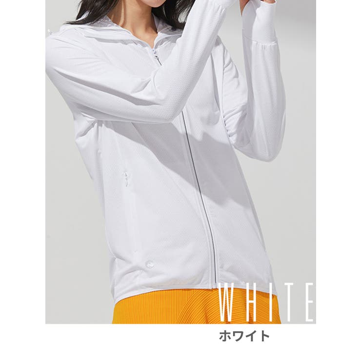 Mサイズ＆ホワイト | UVカットパーカー レディース ラッシュガード | Aleh Te’enah