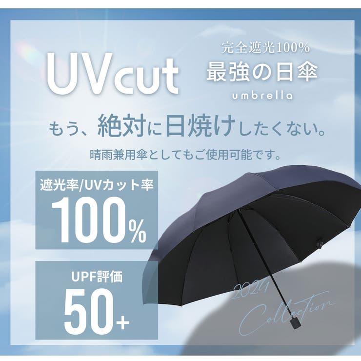 完全遮光100％ 折りたたみ傘 自動開閉 | Aleh Te’enah | 詳細画像2 