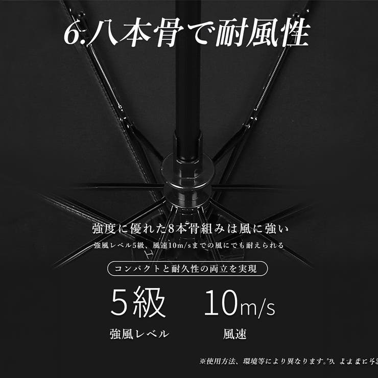 完全遮光100％ 折りたたみ傘 自動開閉 | Aleh Te’enah | 詳細画像10 