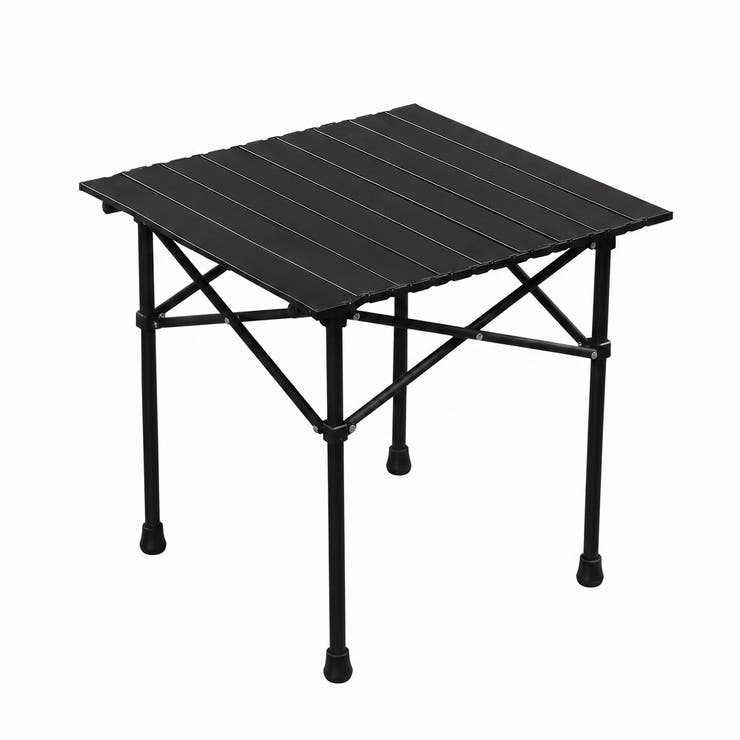 ブラック | アウトドアテーブル 折りたたみ ロールテーブル | Aleh Te’enah