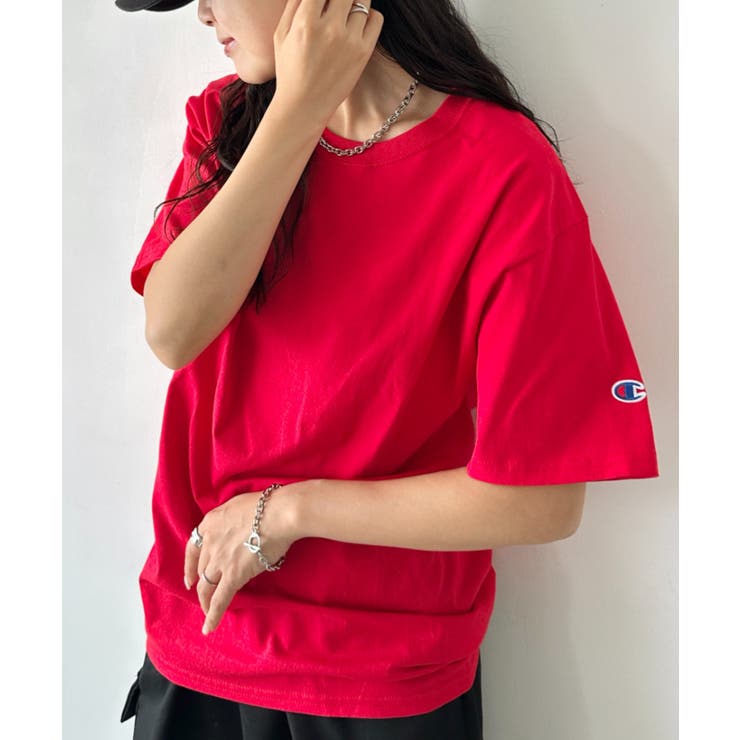 レッド | Champion / 半袖Tシャツ | Outfitter lab