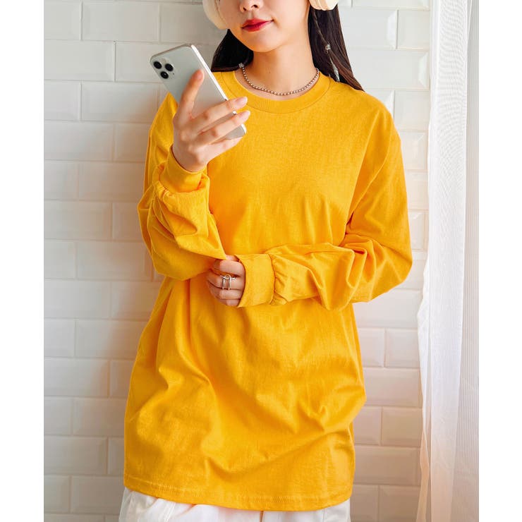 ゴールド | 【GILDAN】ギルダン ロングスリーブ ビッグシルエット ロンT | Outfitter lab