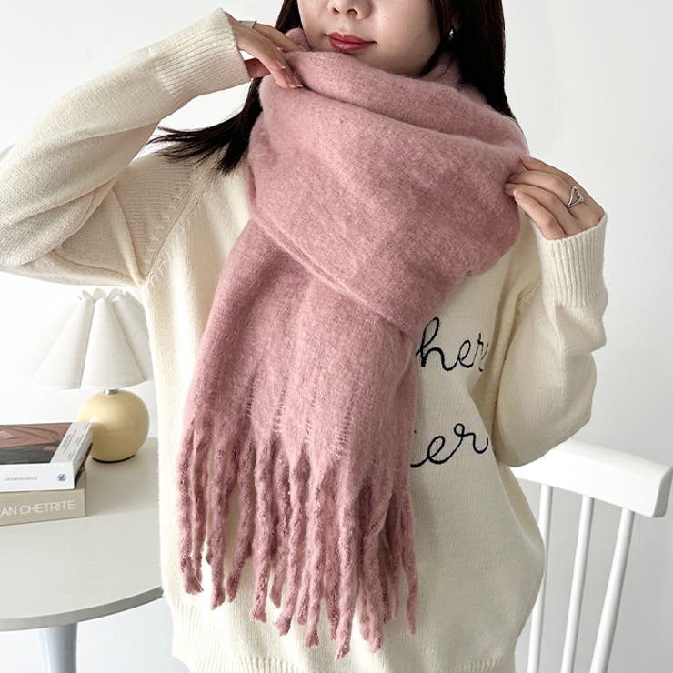 ボリュームフリンジマフラー | Outfitter lab | 詳細画像82 