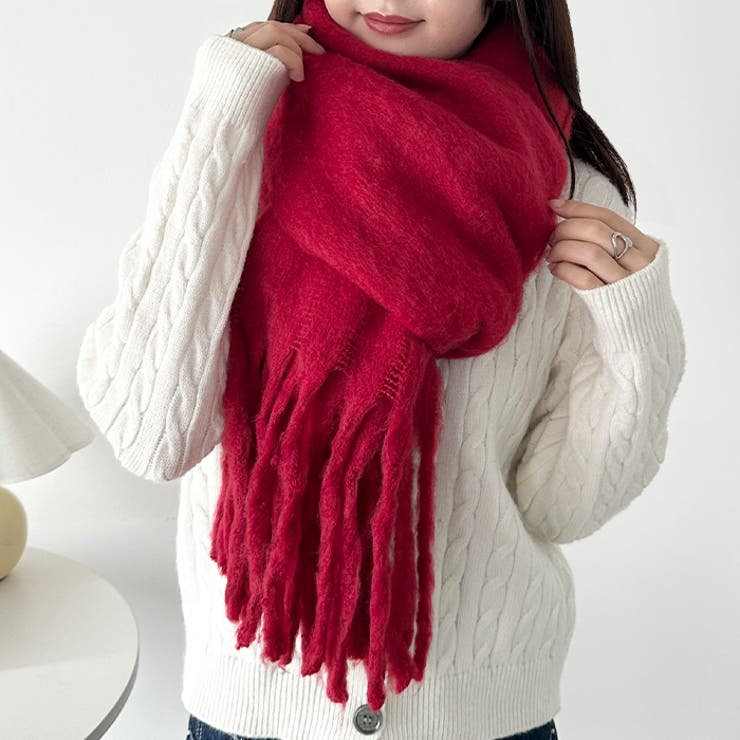 ボリュームフリンジマフラー | Outfitter lab | 詳細画像86 