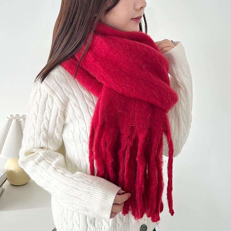 ボリュームフリンジマフラー | Outfitter lab | 詳細画像88 