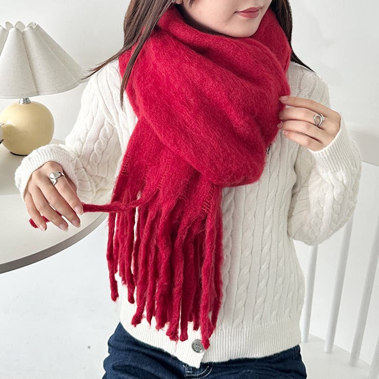 ボリュームフリンジマフラー | Outfitter lab | 詳細画像89 