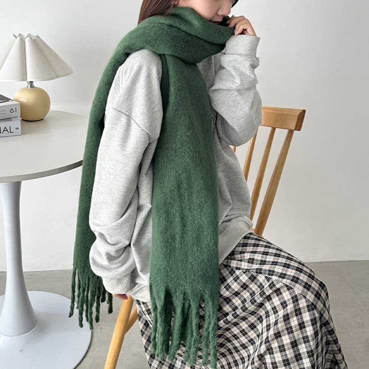 ボリュームフリンジマフラー | Outfitter lab | 詳細画像27 