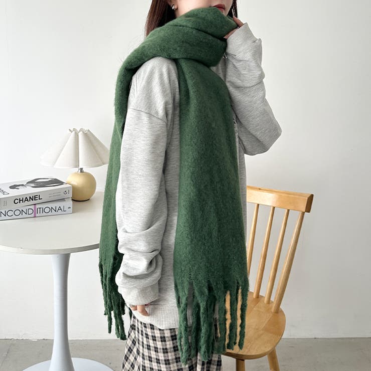 ボリュームフリンジマフラー | Outfitter lab | 詳細画像29 