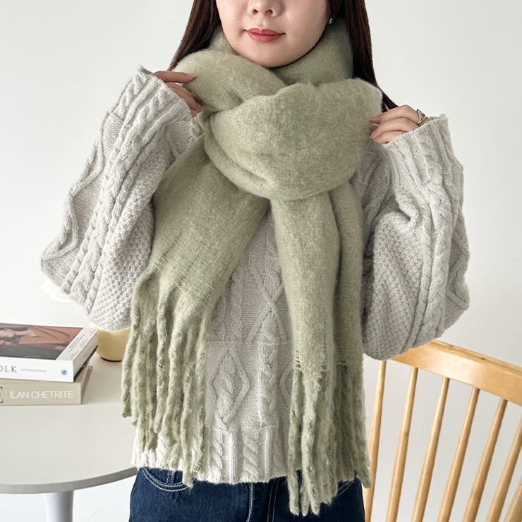 ボリュームフリンジマフラー | Outfitter lab | 詳細画像38 