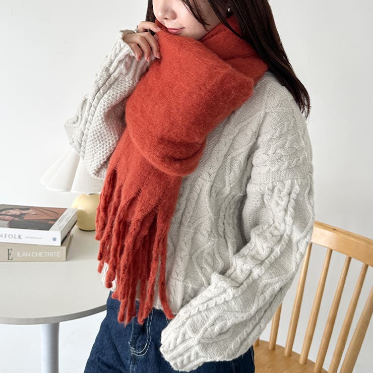 ボリュームフリンジマフラー | Outfitter lab | 詳細画像61 