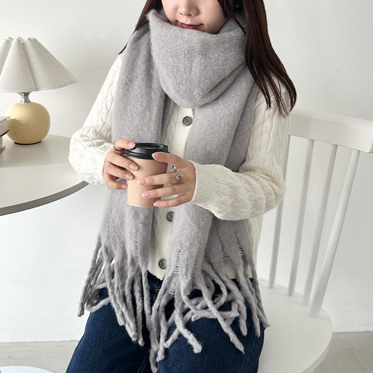 ボリュームフリンジマフラー | Outfitter lab | 詳細画像68 