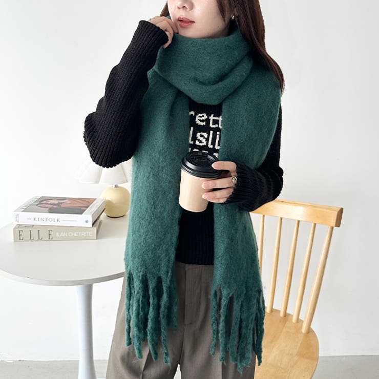 ボリュームフリンジマフラー | Outfitter lab | 詳細画像78 