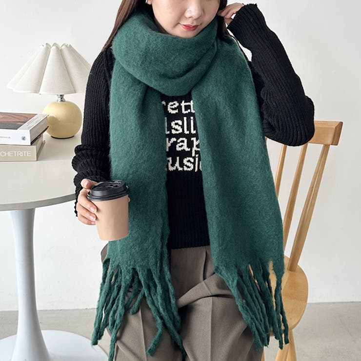 ボリュームフリンジマフラー | Outfitter lab | 詳細画像80 