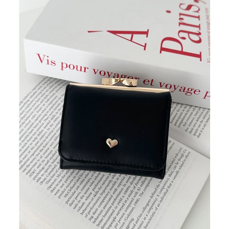 ブラック | ハート ミニウォレット/ミニ財布 | Outfitter lab