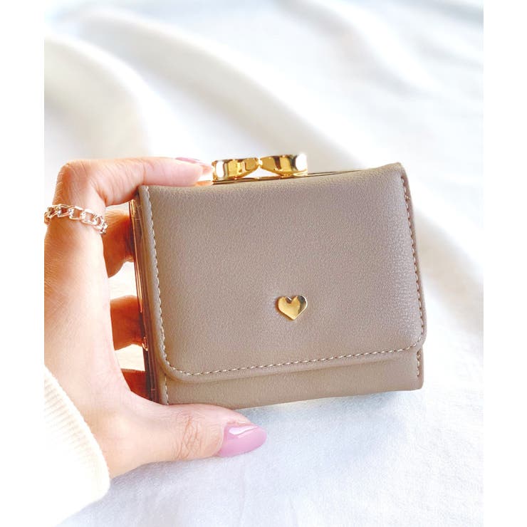 ブラウン | ハート ミニウォレット/ミニ財布 | Outfitter lab