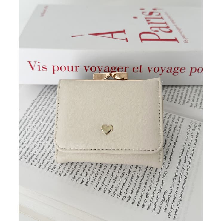 アイボリー | ハート ミニウォレット/ミニ財布 | Outfitter lab