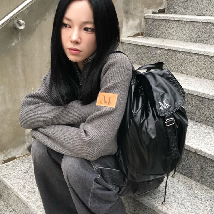 【MUCENT】 GLOSSY MINI BACKPACK/追跡付 MUCENT(ムセント)/GLOSSY MINI BACKPACK[品番：OUTW0000548
