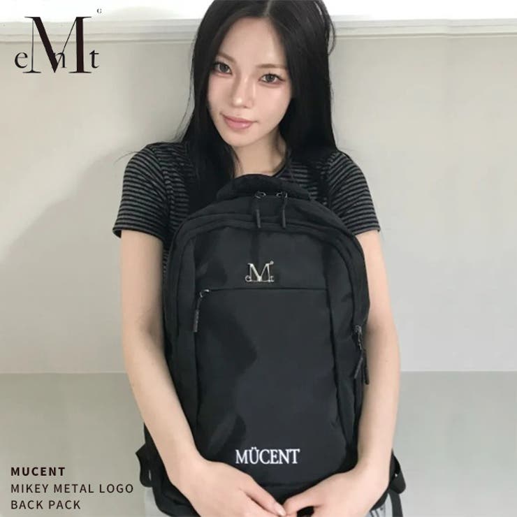 MUCENT(ムセント)/MIKEY METAL LOGO BACK PACK | Outfitter lab | 詳細画像1 
