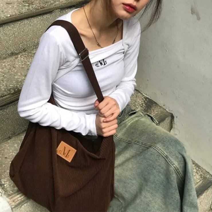 MUCENT(ムセント)/SOFT CORDUROY CROSS BAG | Outfitter lab | 詳細画像8 