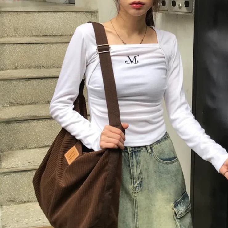 MUCENT(ムセント)/SOFT CORDUROY CROSS BAG | Outfitter lab | 詳細画像9 