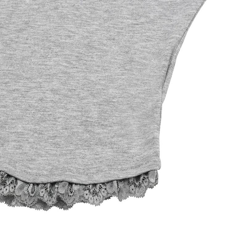 MUCENT(ムセント)/SUNNIOR LACE V-NECK HALF T[品番