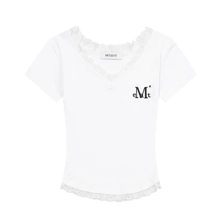 MUCENT(ムセント)/SUNNIOR LACE V-NECK HALF T | Outfitter lab | 詳細画像5 