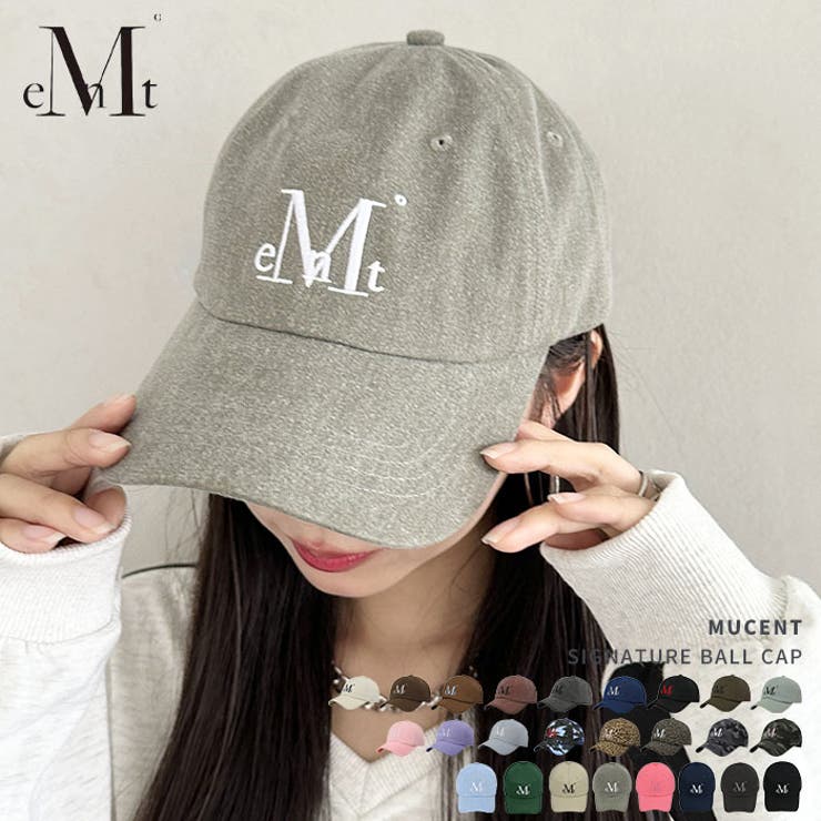 MUCENT(ムセント)/SIGNATURE BALL CAP[品番：OUTW0000544