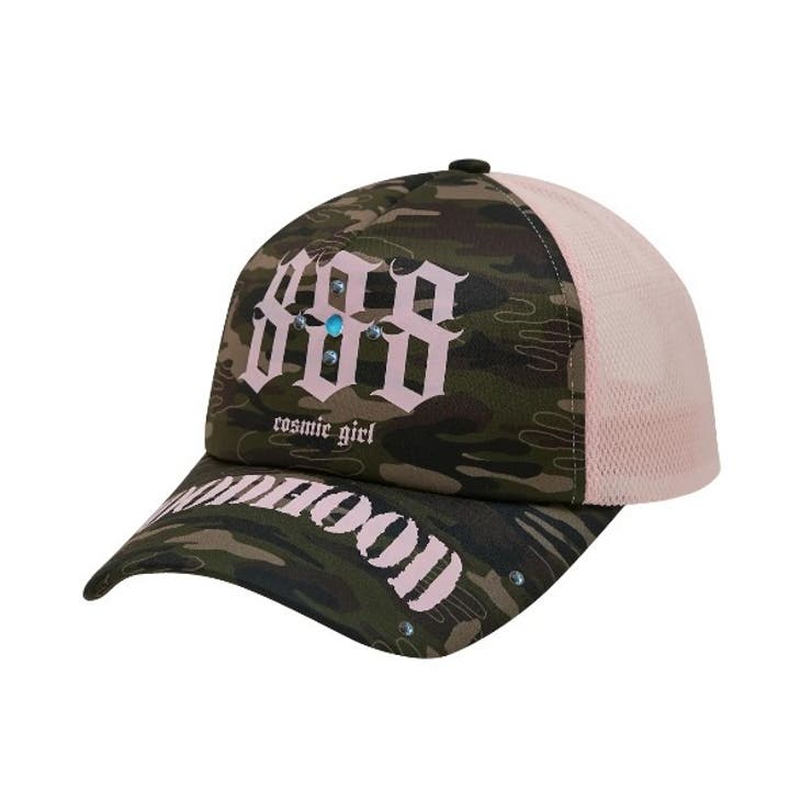 グリーン系カモフラージュ | HOODHOOD(フッドフッド)/888 Mesh Trucker Cap | Outfitter lab