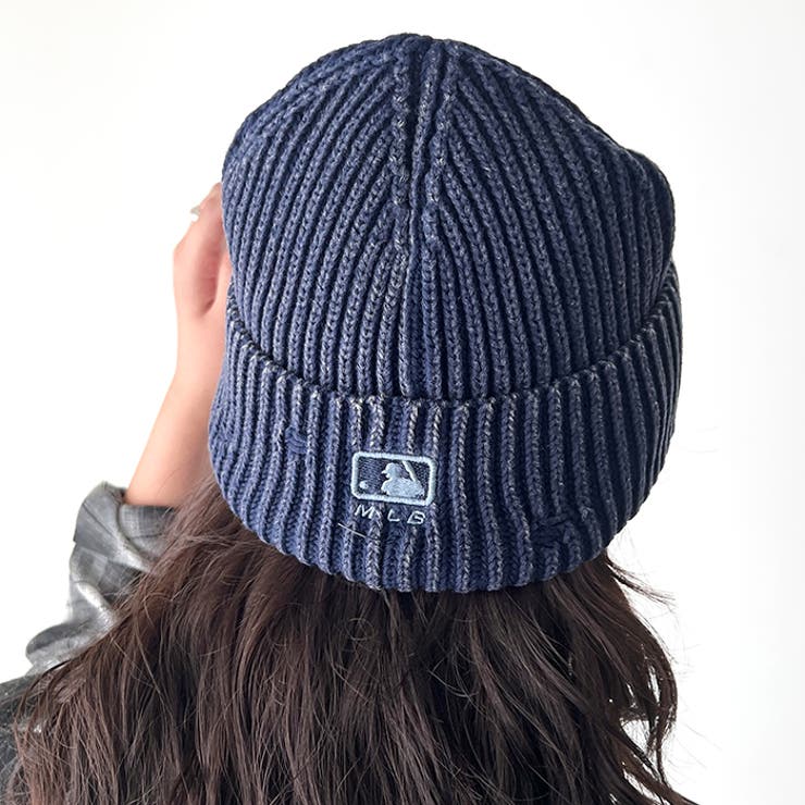 meer. メーア　ビーニー　ニット帽　帽子　WOOL KNIT BEANIE MLB KOREA(エムエルビーコリア) Vintage[品番：OUTW0000877