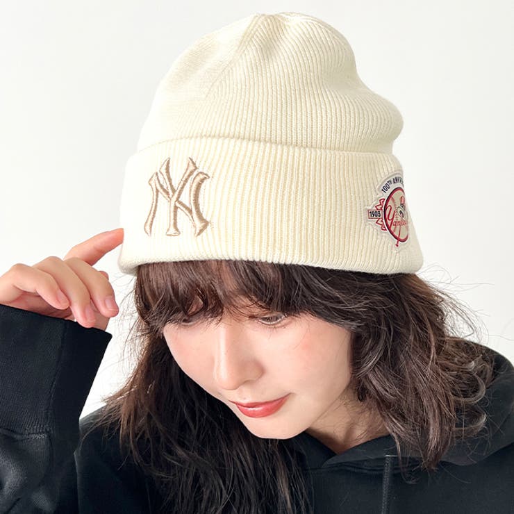MLB KOREA(エムエルビーコリア)/Patch beanie | Outfitter lab | 詳細画像2 