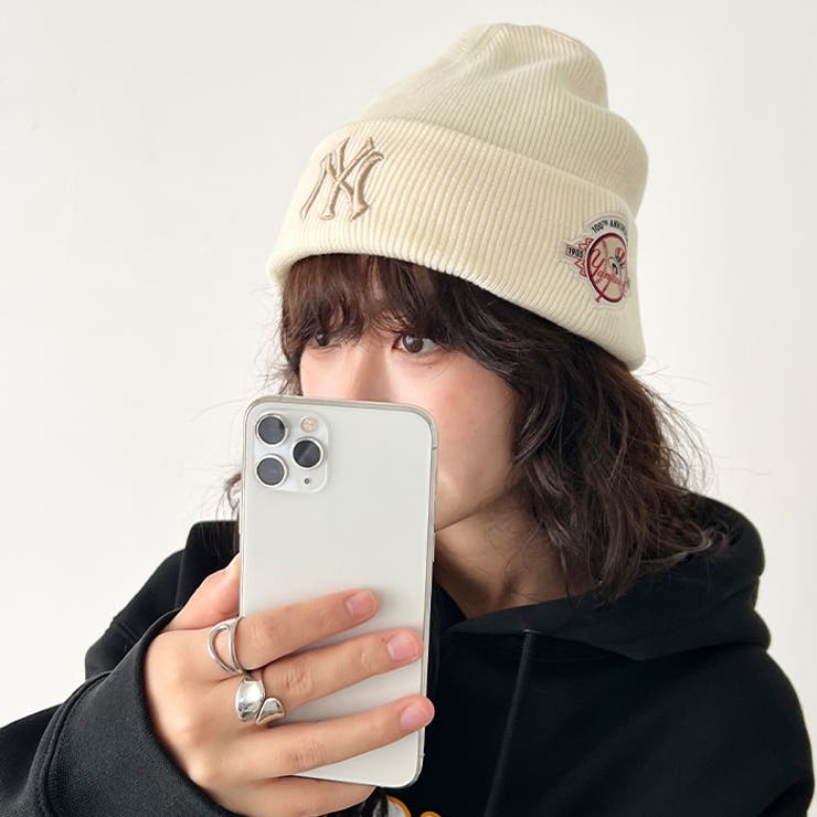 MLB KOREA(エムエルビーコリア)/Patch beanie | Outfitter lab | 詳細画像6 