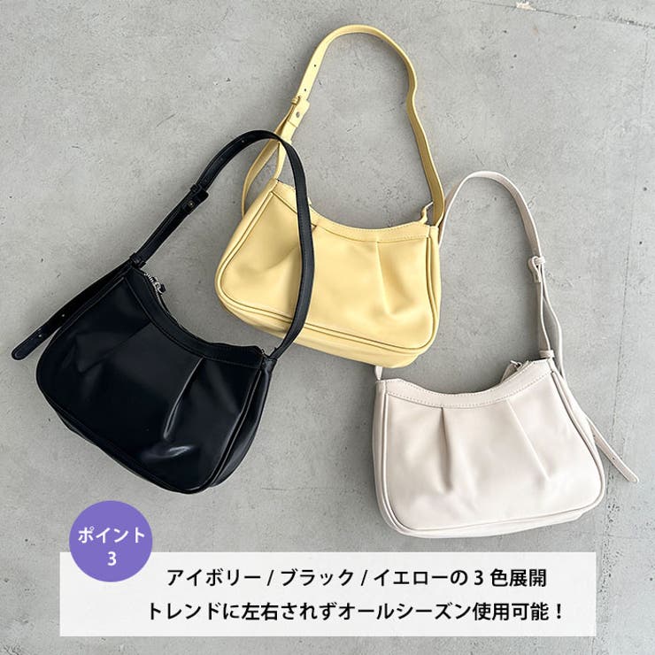 タックデザインハンドバッグ | Outfitter lab | 詳細画像4 