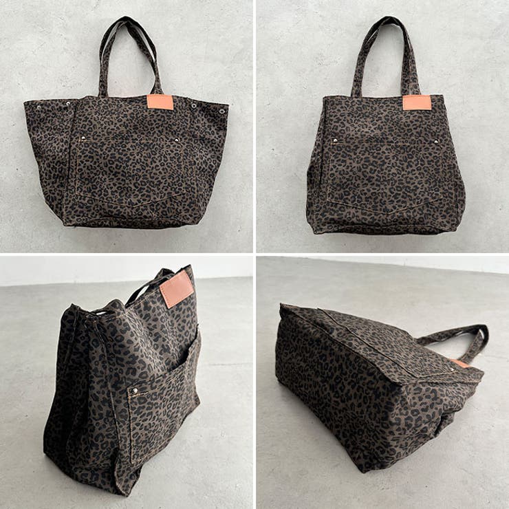 レオパード柄BIGトートバッグ | Outfitter lab | 詳細画像10 