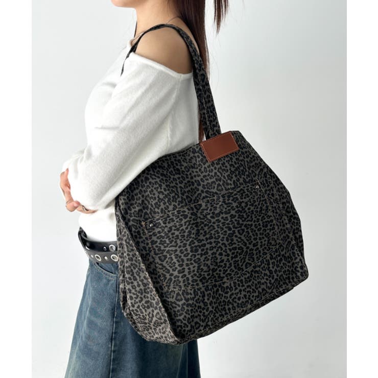 ブラック系その他 | アソート柄BIGトートバッグ | Outfitter lab