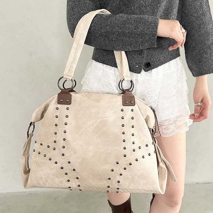 スタッズナイロンボストンバッグ | Outfitter lab | 詳細画像33 