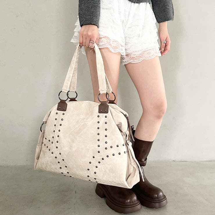 スタッズナイロンボストンバッグ | Outfitter lab | 詳細画像36 