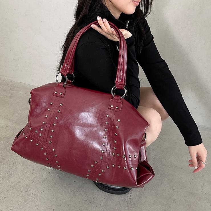 スタッズナイロンボストンバッグ | Outfitter lab | 詳細画像63 