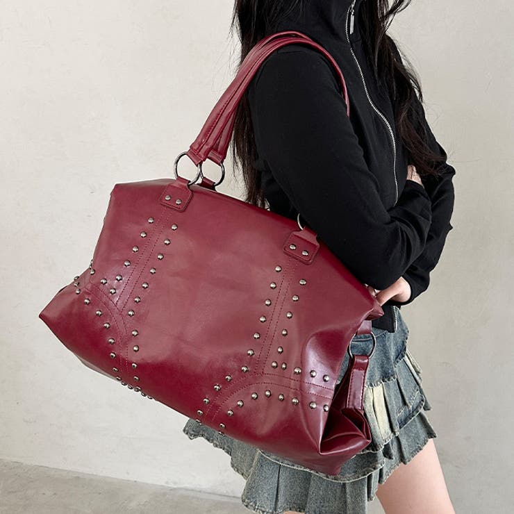 スタッズナイロンボストンバッグ | Outfitter lab | 詳細画像64 