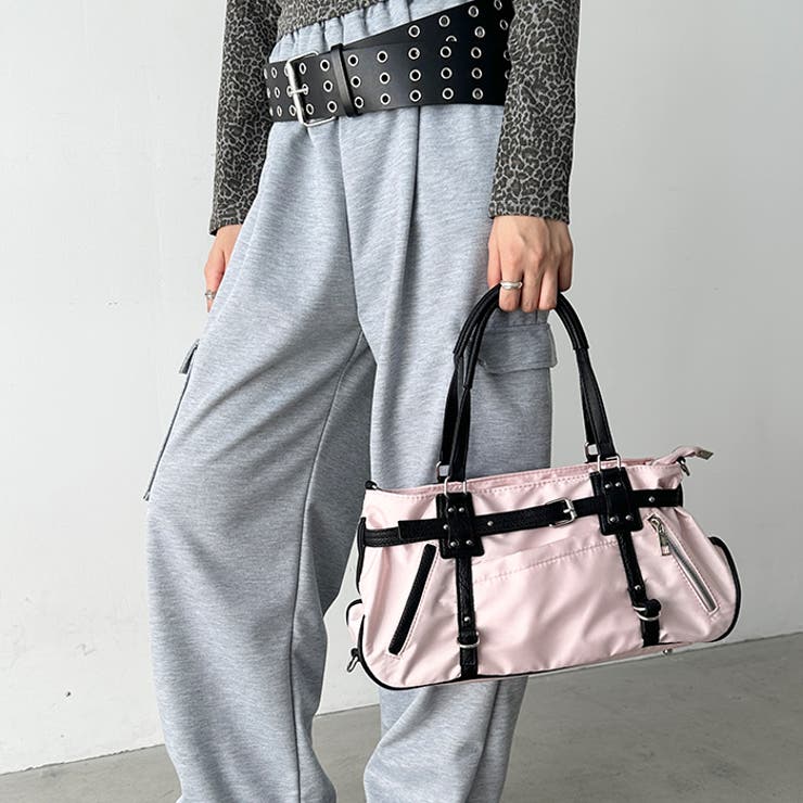 ベルトデザインナイロンショルダーバッグ | Outfitter lab | 詳細画像20 