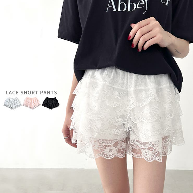 レースショートパンツ | Outfitter lab | 詳細画像1 