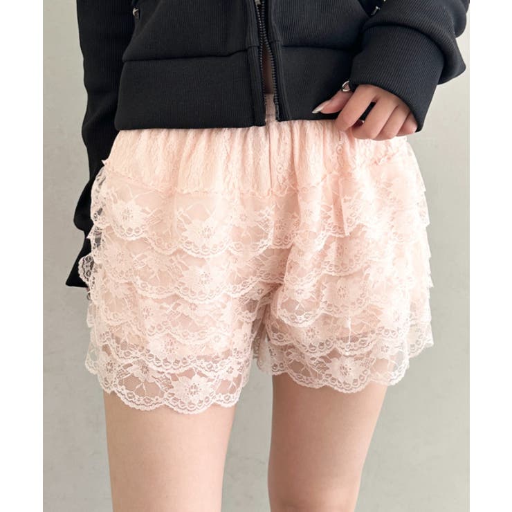 ピンク | レースショートパンツ | Outfitter lab