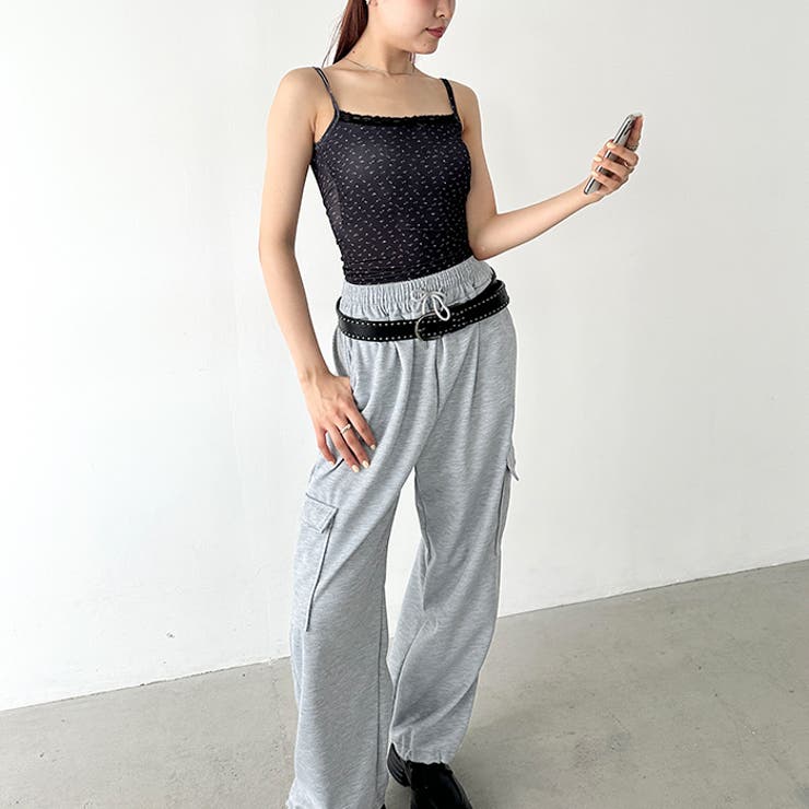 カップ付き小花柄レースキャミソール | Outfitter lab | 詳細画像9 