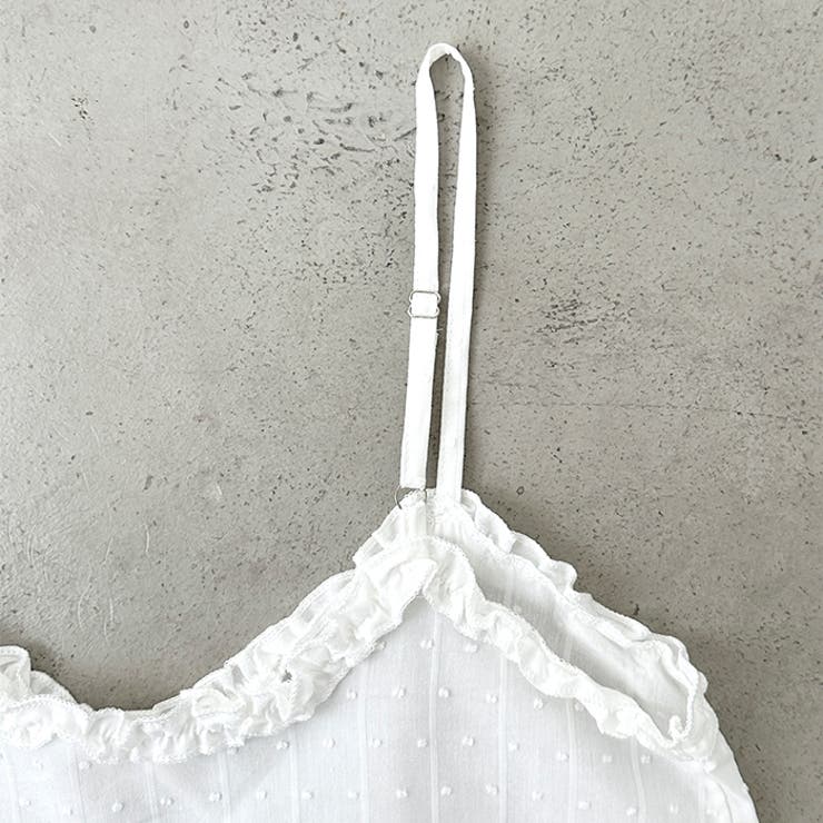 コットンフリルドットキャミワンピース | Outfitter lab | 詳細画像16 