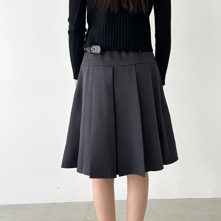 ミディ丈プリーツスカート | Outfitter lab | 詳細画像20 