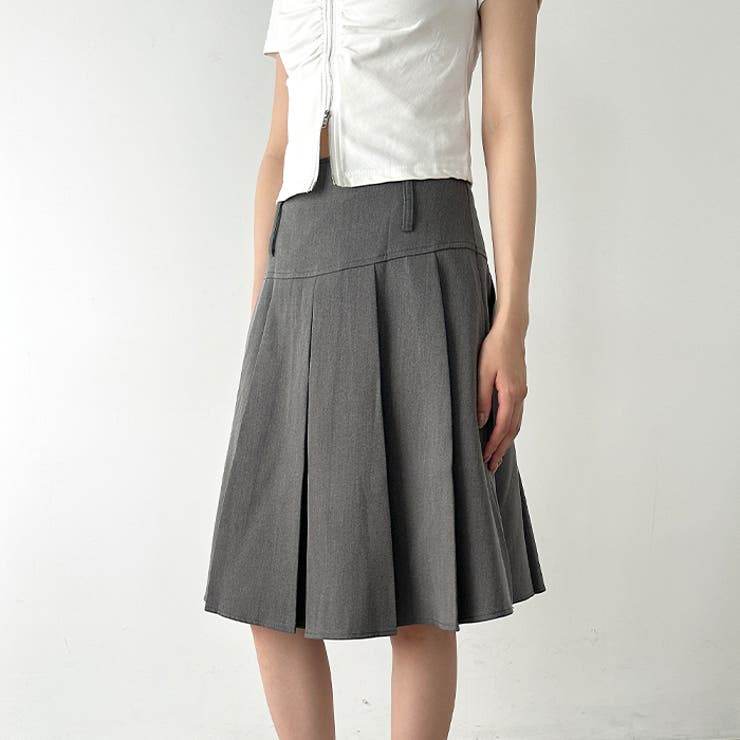 ミディ丈プリーツスカート | Outfitter lab | 詳細画像6 